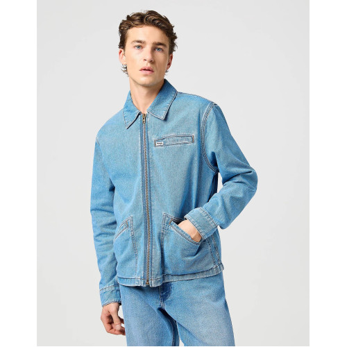 Джинсовая мужская куртка Wrangler